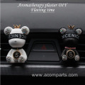 Diamond Studded Bear Portable Car Vent Aromatherapy Clip